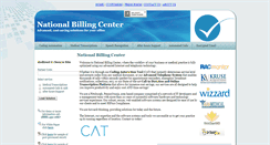 Desktop Screenshot of nationalbillingcenter.net