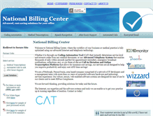 Tablet Screenshot of nationalbillingcenter.net